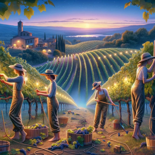 Donne in vigna L'energia della Tuscia