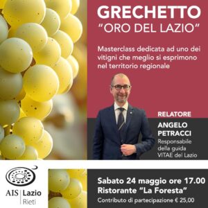GRECHETTO, ORO DEL LAZIO