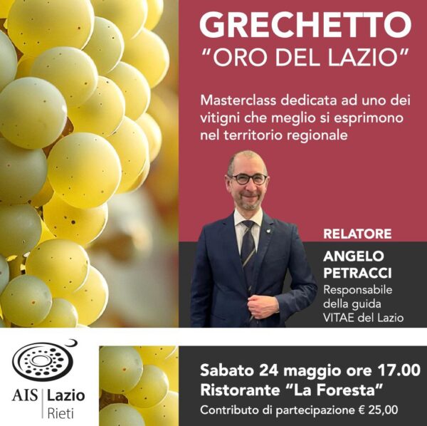 GRECHETTO, ORO DEL LAZIO