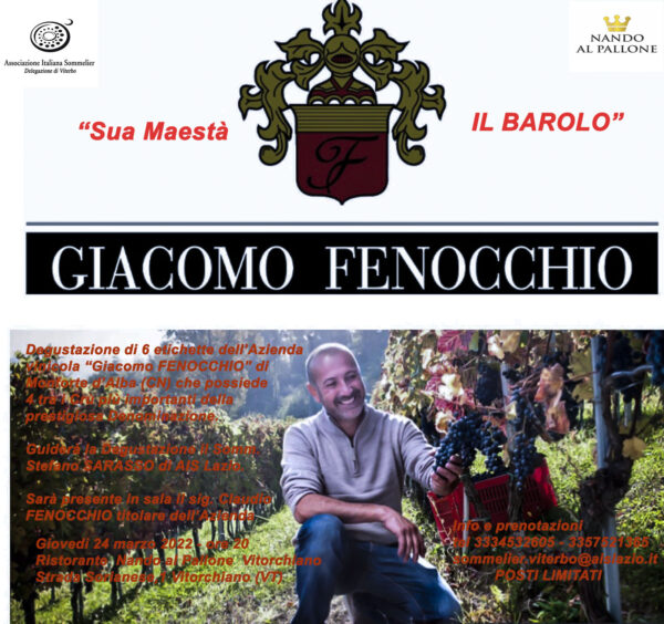SUA MAESTA'  IL BAROLO - GIACOMO FENOCCHIO